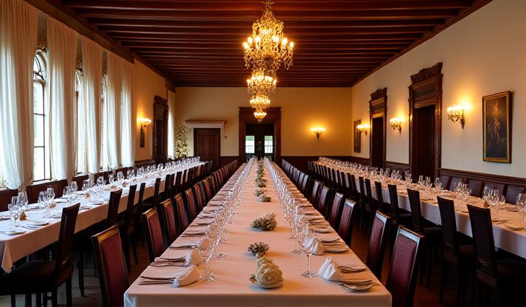 Vista panoramica della sala principale